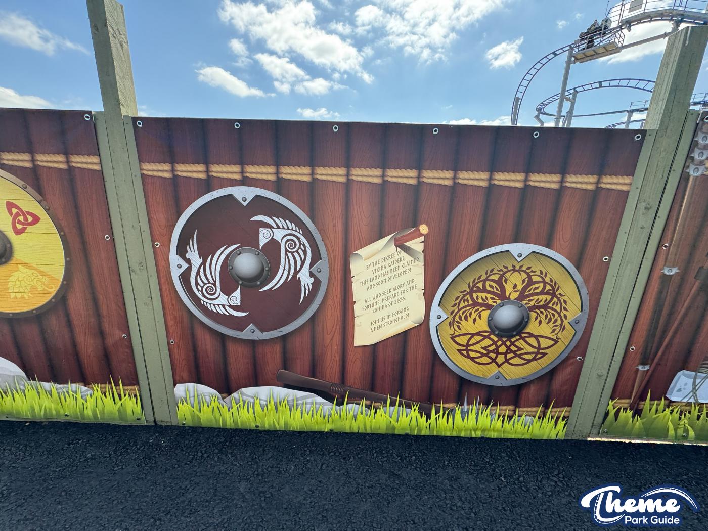 Valgard Rollercoaster Takes Shape at Paultons Park