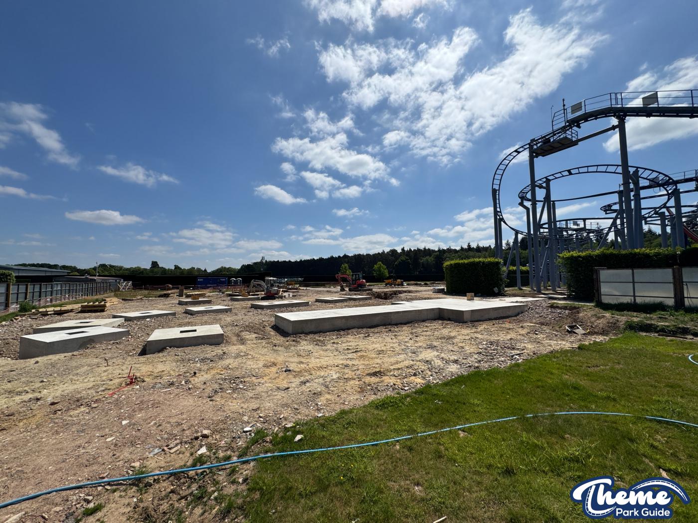 Valgard Rollercoaster Takes Shape at Paultons Park
