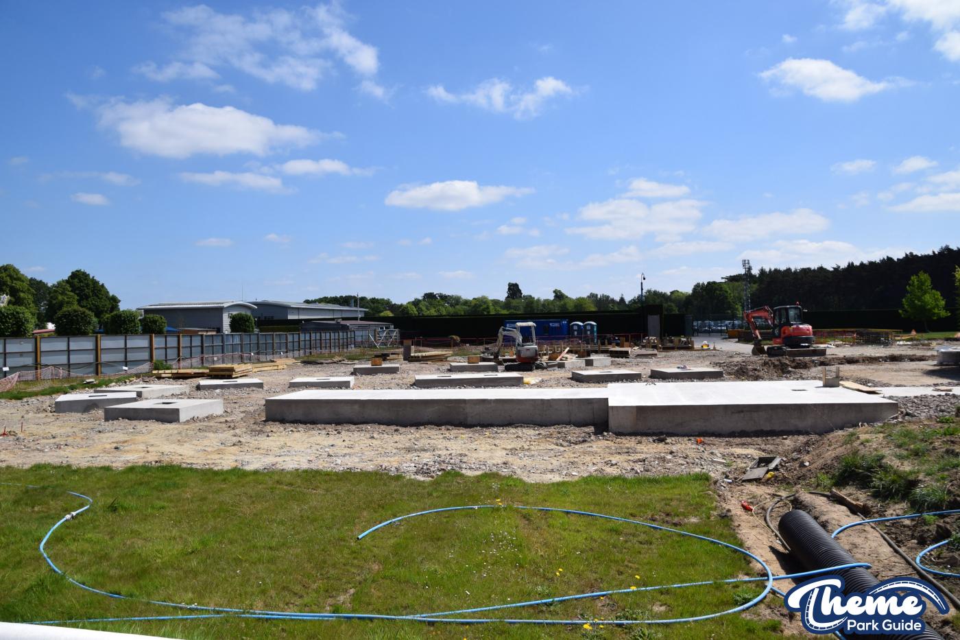 Valgard Rollercoaster Takes Shape at Paultons Park