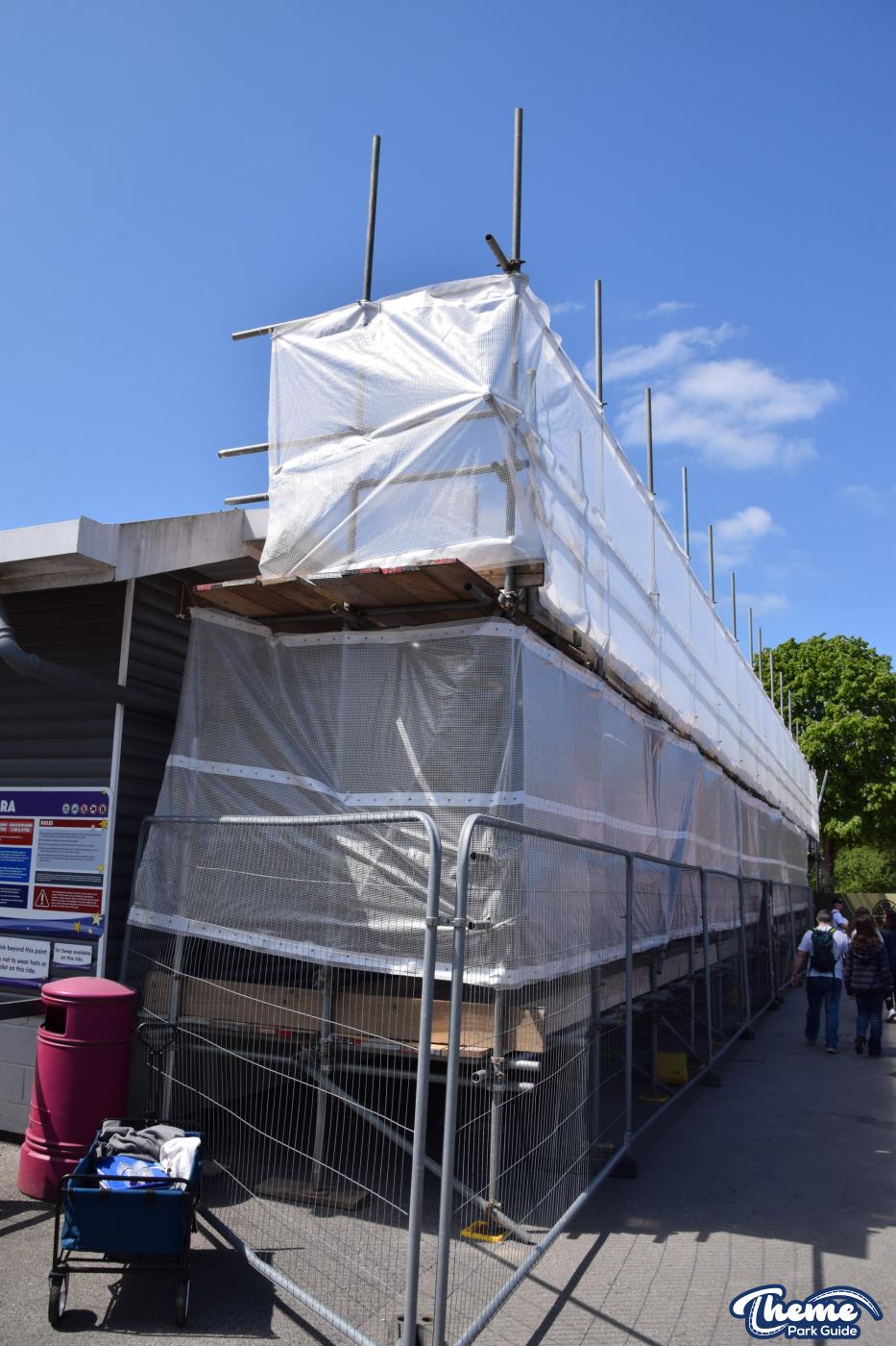 Valgard Rollercoaster Takes Shape at Paultons Park