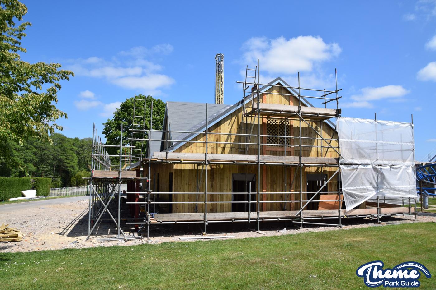 Valgard Rollercoaster Takes Shape at Paultons Park