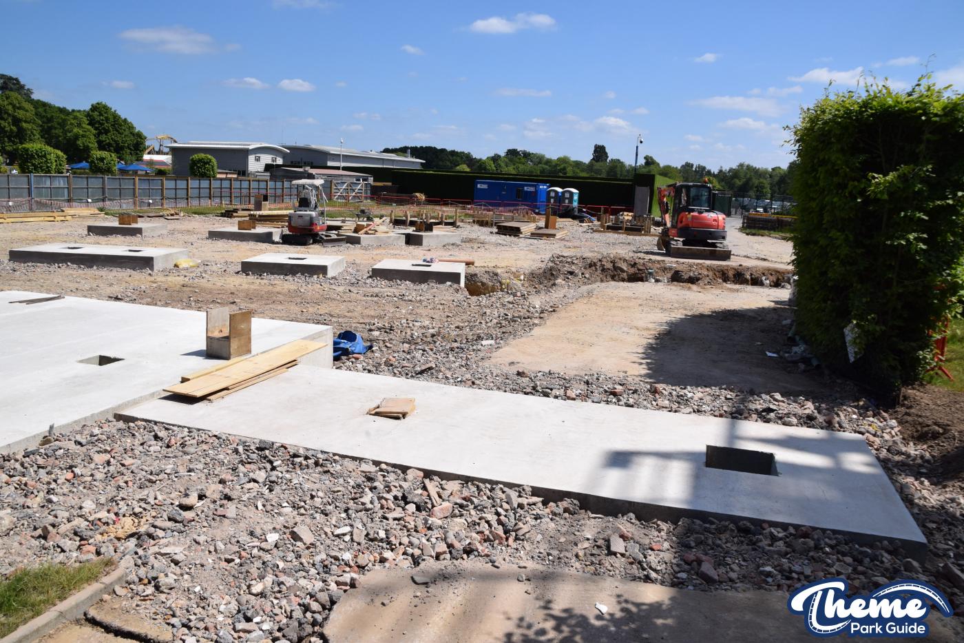 Valgard Rollercoaster Takes Shape at Paultons Park
