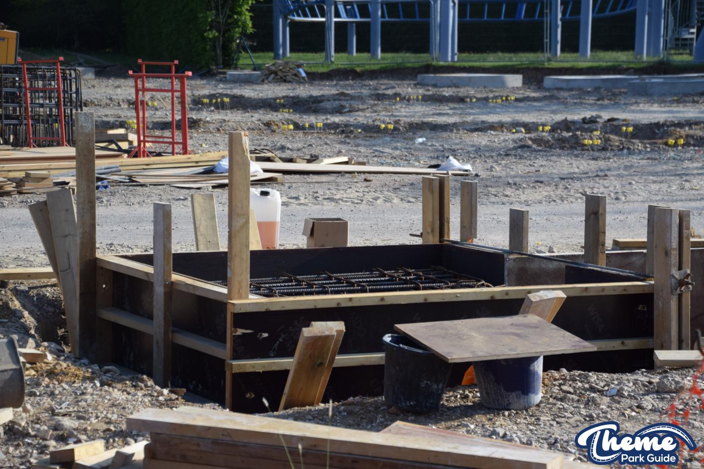 Valgard Rollercoaster Takes Shape at Paultons Park