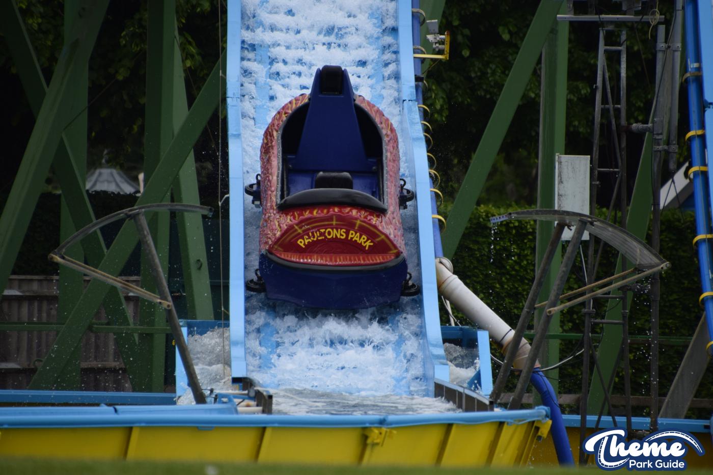Raging River Log Flume -