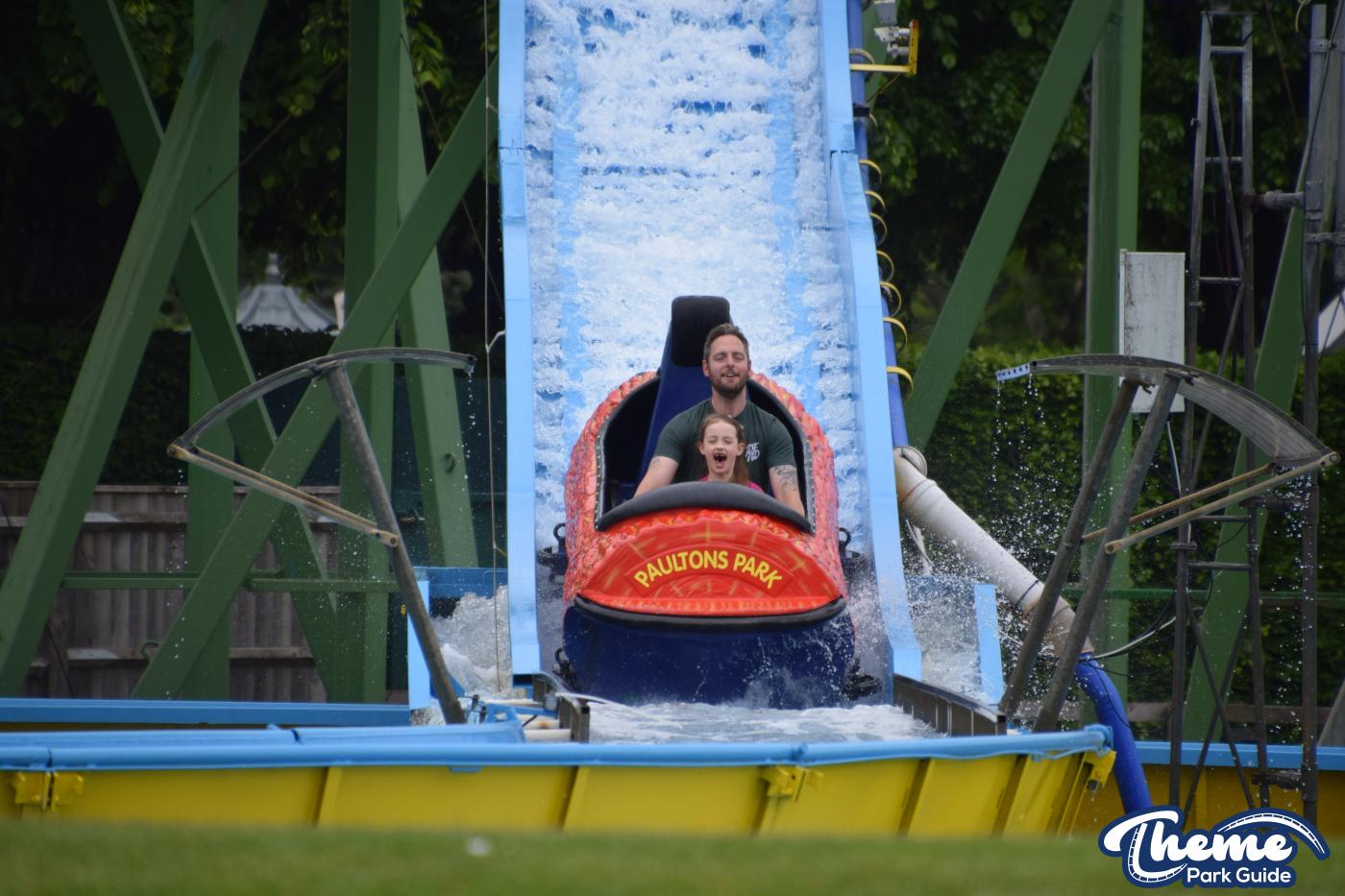 Raging River Log Flume -