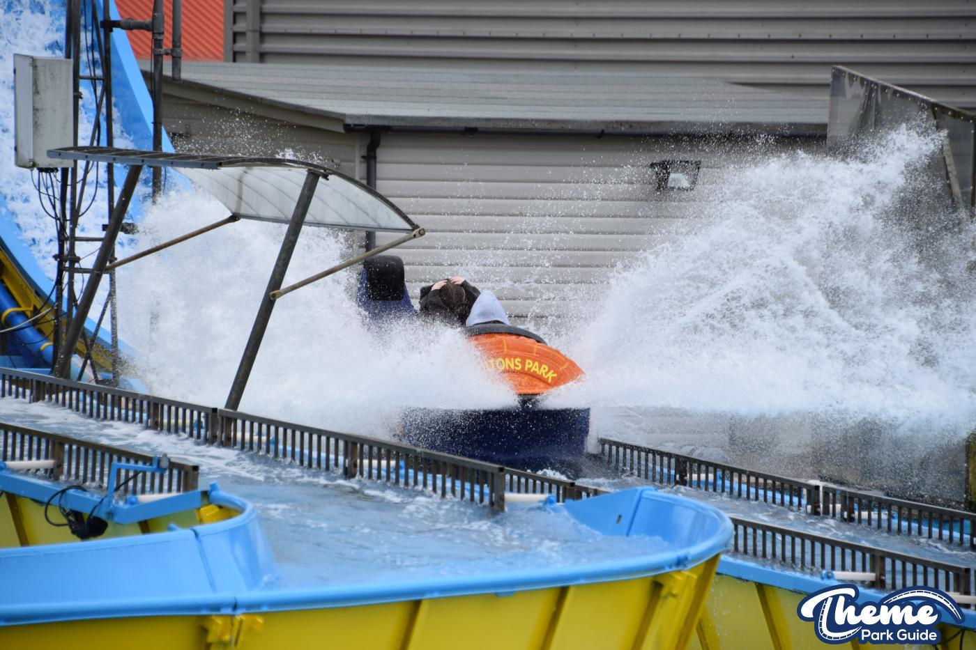 Raging River Log Flume -