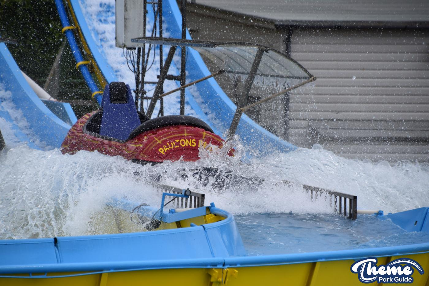 Raging River Log Flume -