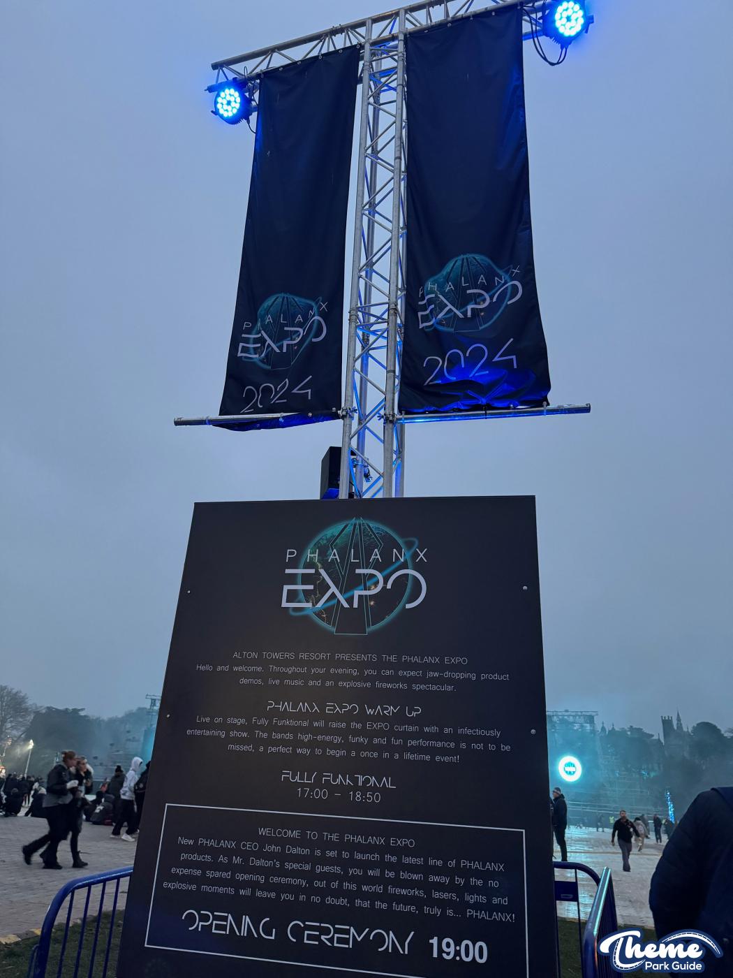 Alton Towers - Alton Towers 2024 Phalanx Expo Fireworks