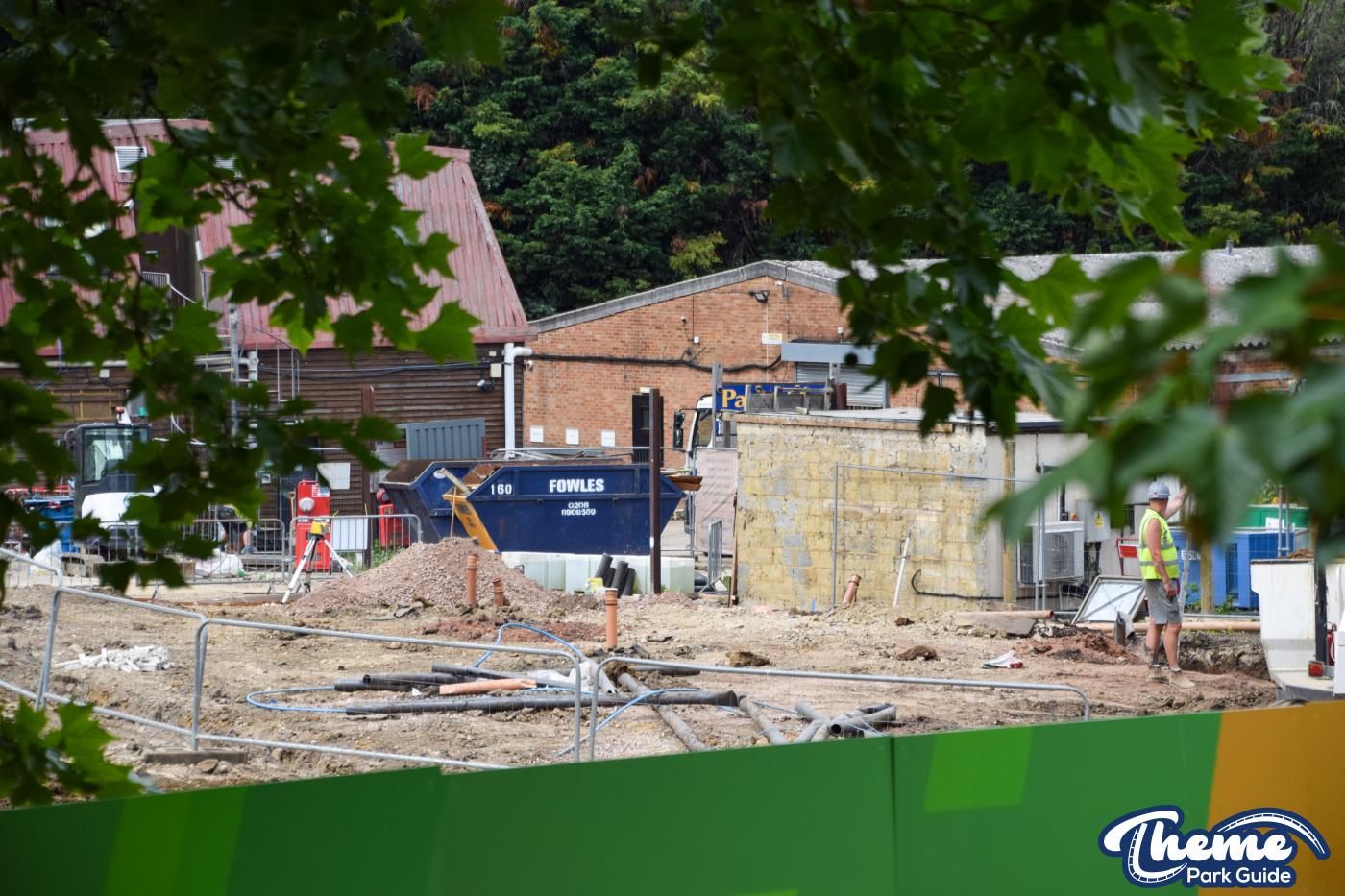 Paw Patrol Rollercoaster Foundations Now Visible
