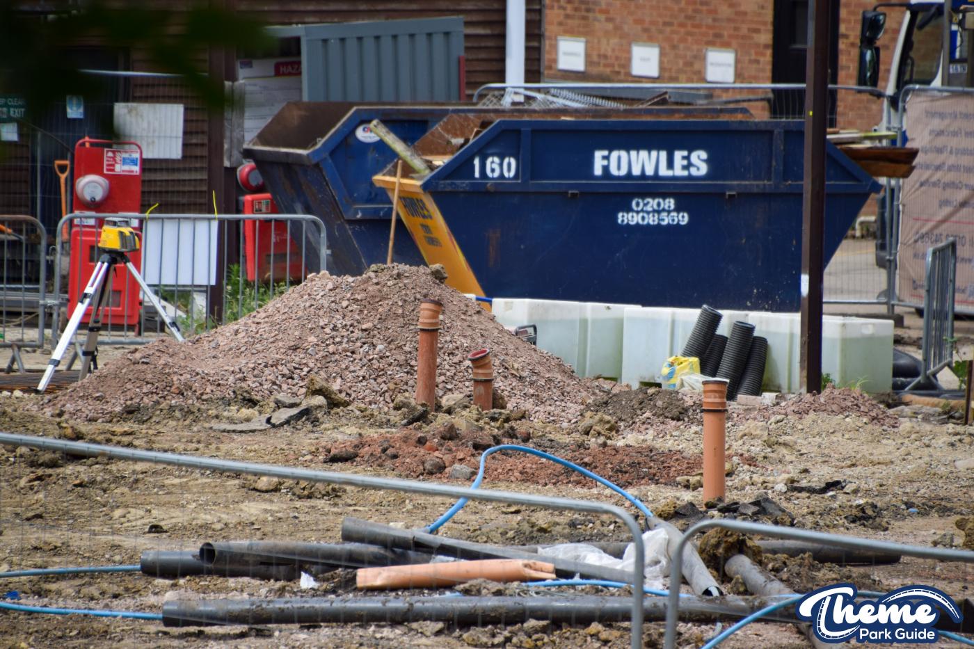 Paw Patrol Rollercoaster Foundations Now Visible