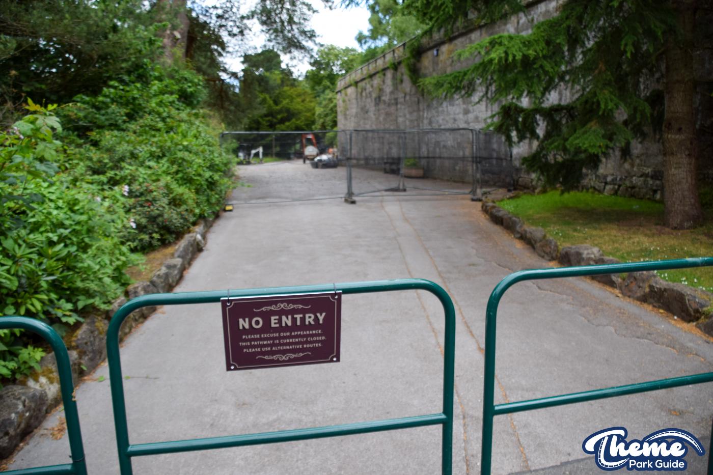 Scarefest 2025 New Maze Construction Begins at Alton Towers