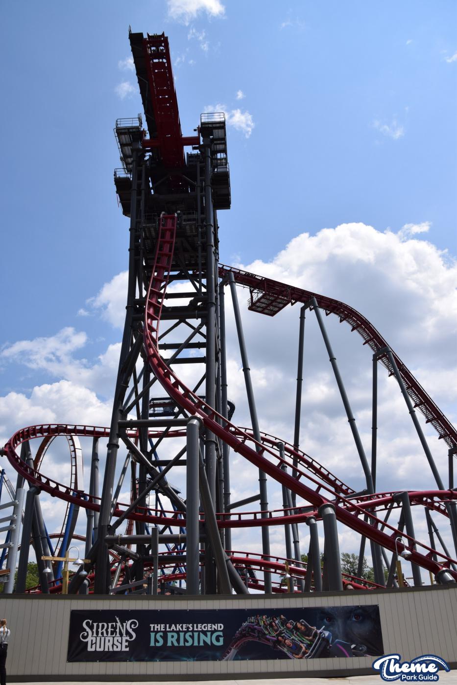 Siren's Curse Nears Opening at Cedar Point