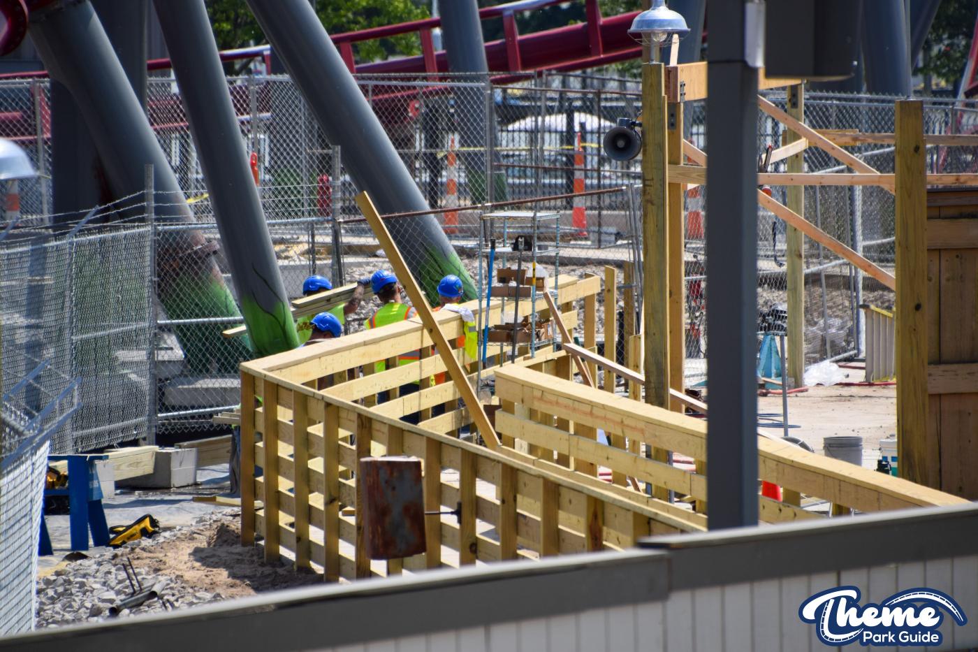 Siren's Curse Nears Opening at Cedar Point