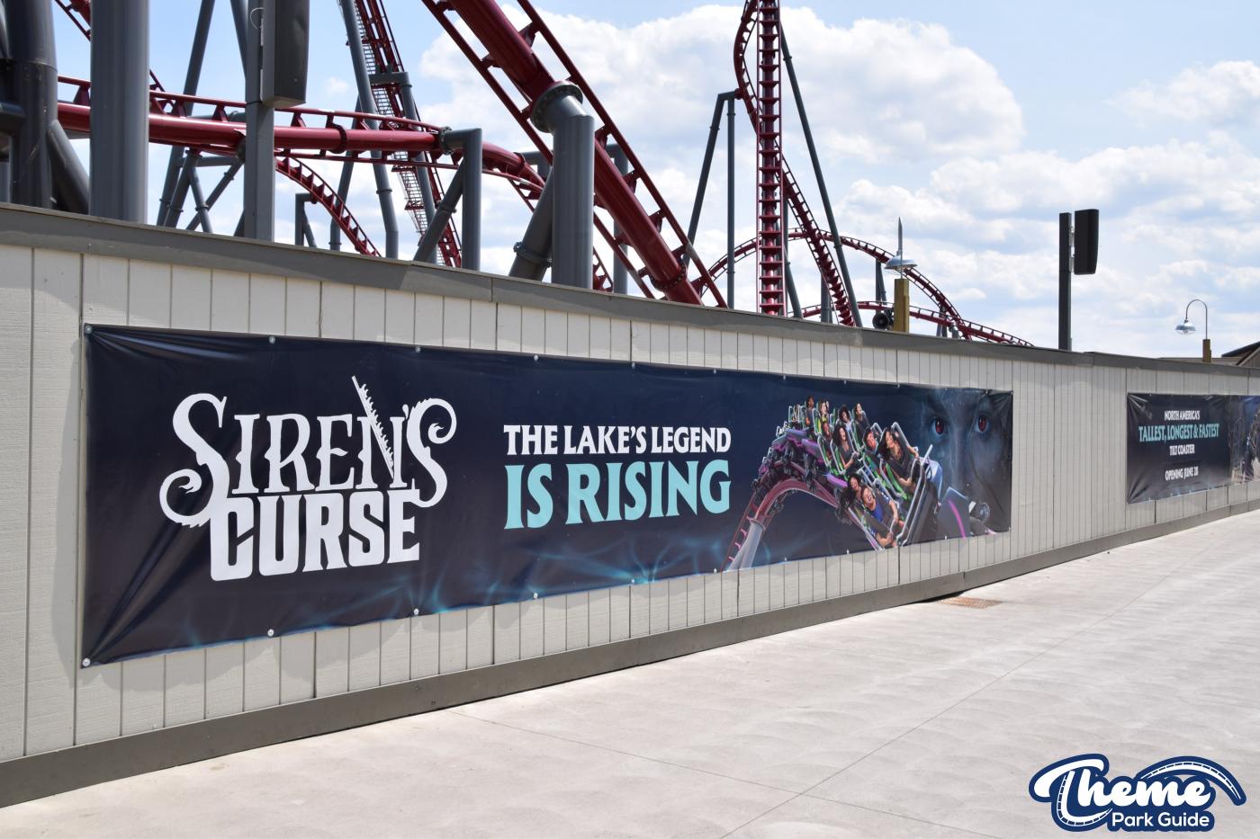 Siren's Curse Nears Opening at Cedar Point