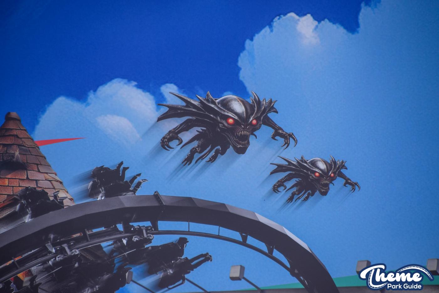 AI or Not? Fresh Branding Unveiled at Thorpe Park Entrance