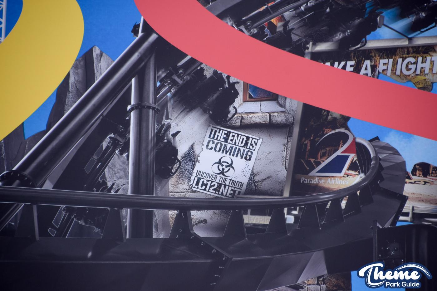 AI or Not? Fresh Branding Unveiled at Thorpe Park Entrance