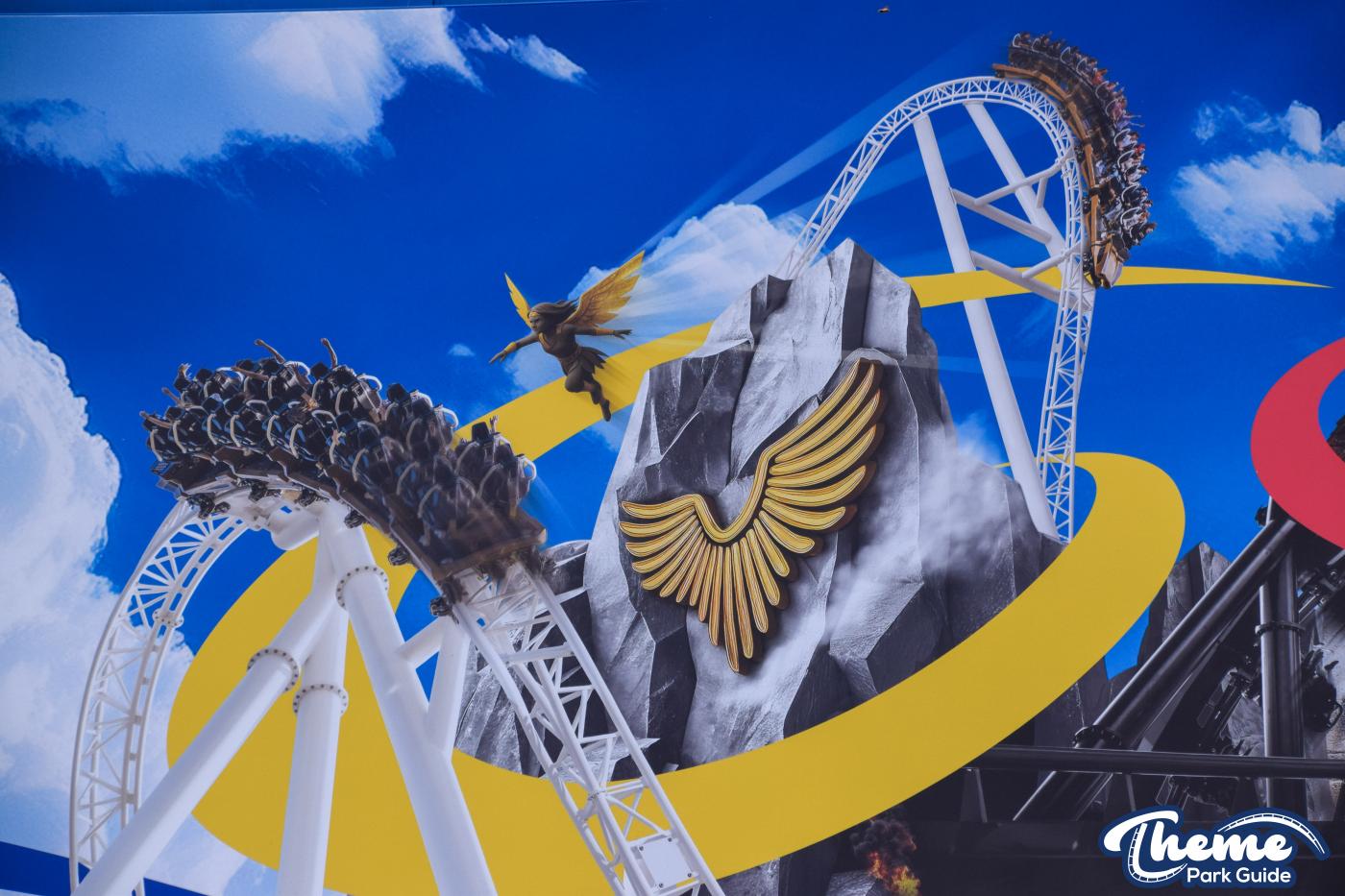 AI or Not? Fresh Branding Unveiled at Thorpe Park Entrance