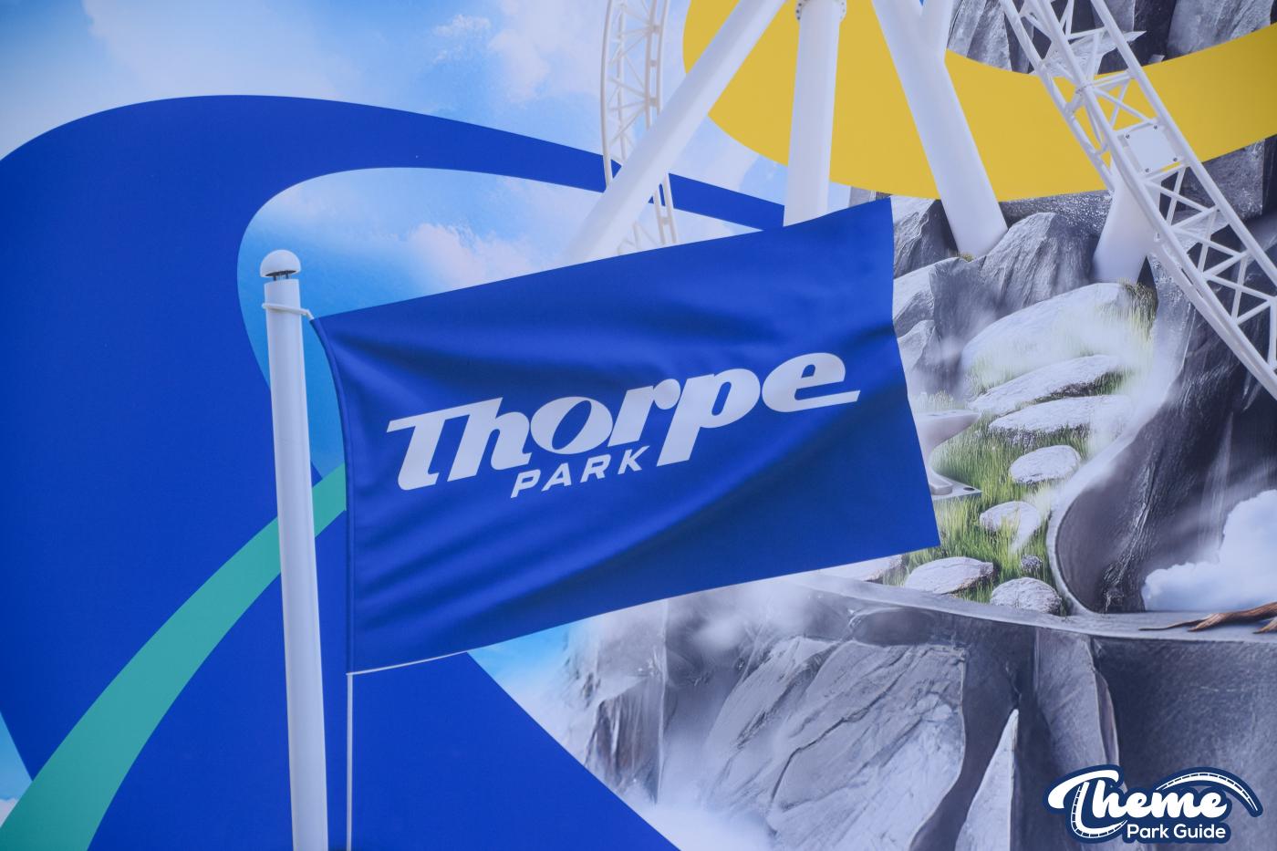 AI or Not? Fresh Branding Unveiled at Thorpe Park Entrance