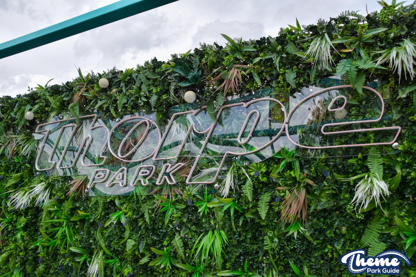 AI or Not? Fresh Branding Unveiled at Thorpe Park Entrance