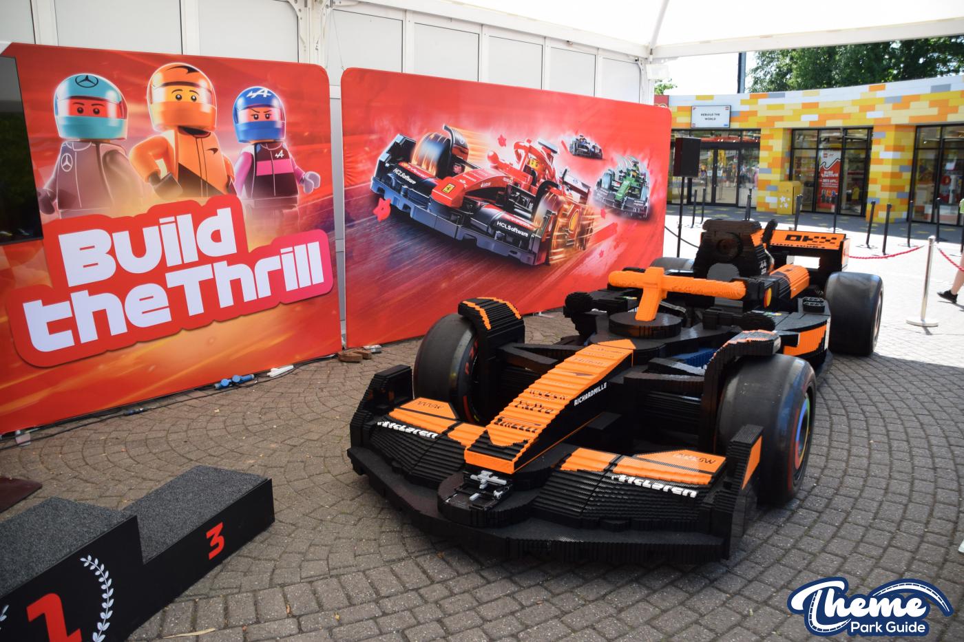 LEGO F1 Car at LEGOLAND Windsor