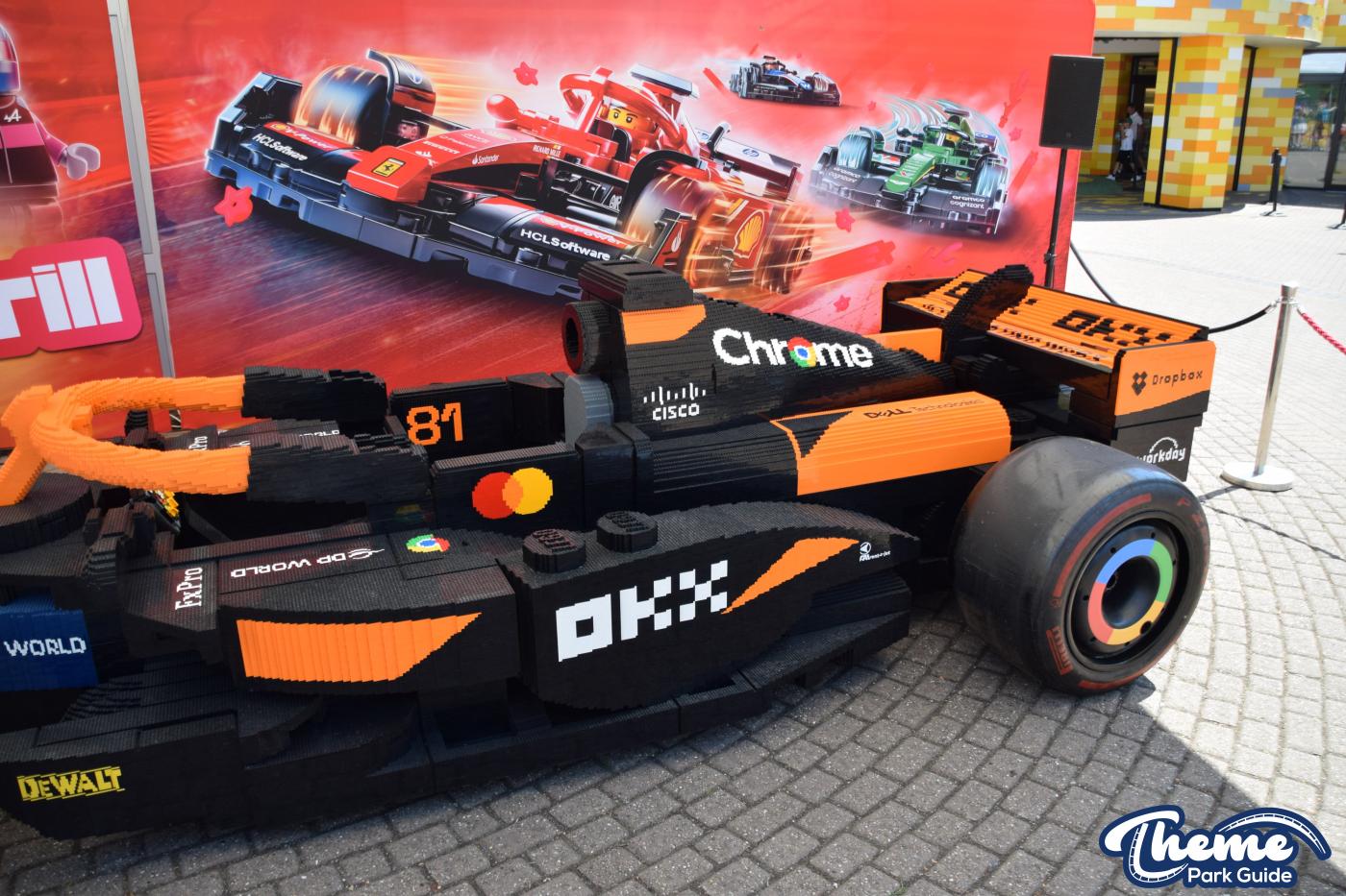LEGO F1 Car at LEGOLAND Windsor