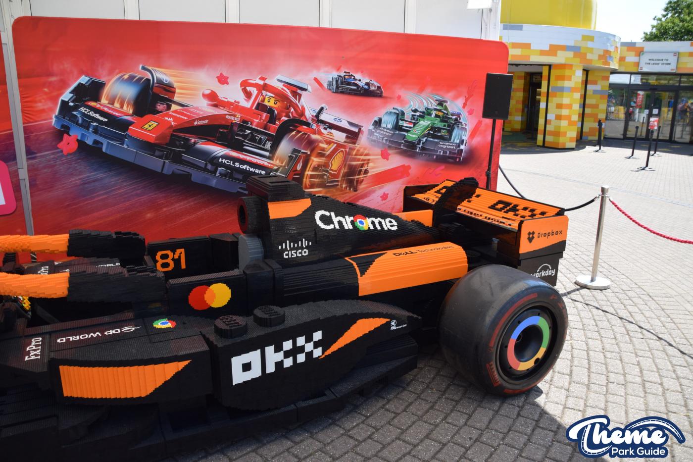 LEGO F1 Car at LEGOLAND Windsor