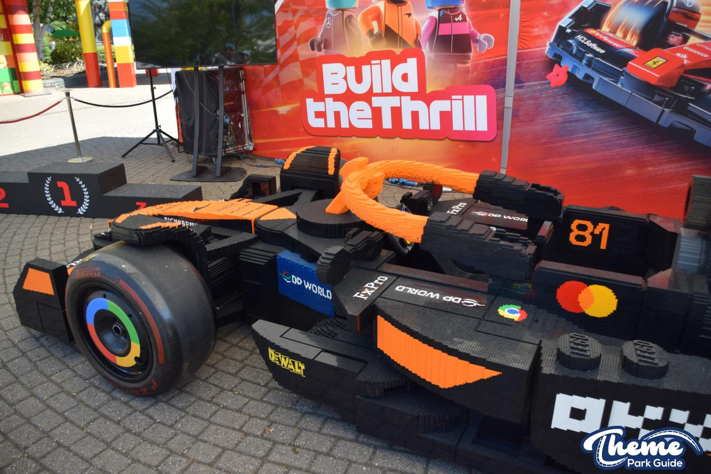 LEGO F1 Car at LEGOLAND Windsor
