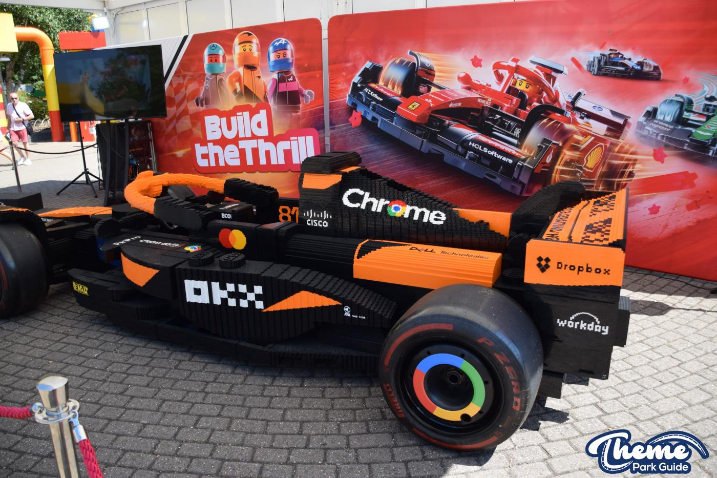 LEGO F1 Car at LEGOLAND Windsor