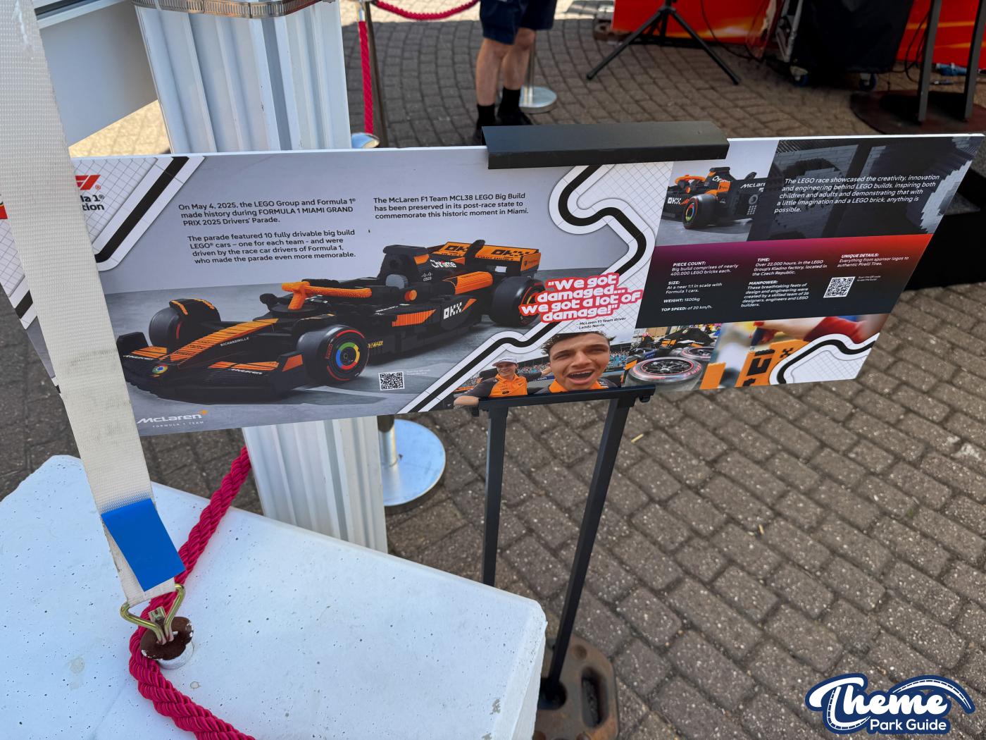 LEGO F1 Car at LEGOLAND Windsor