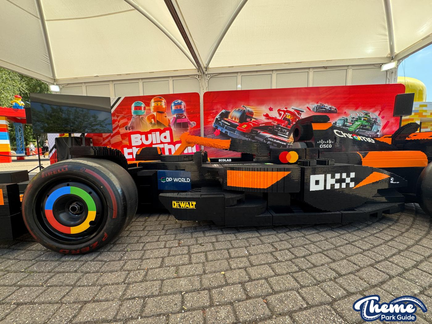 LEGO F1 Car at LEGOLAND Windsor
