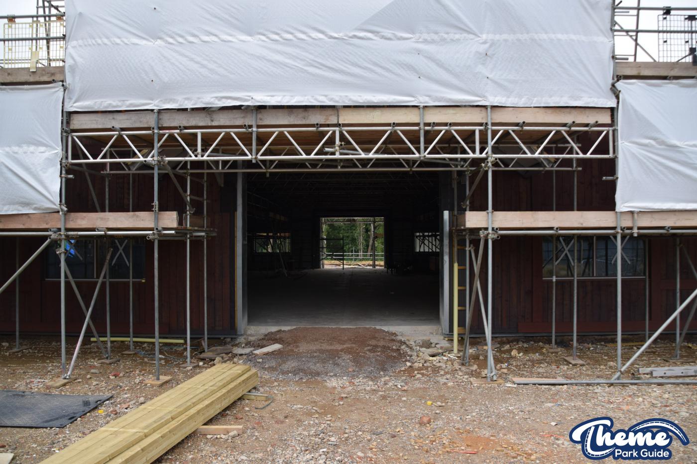 Paultons Park Transformation: Valgard Rises with Drakon Track Installed