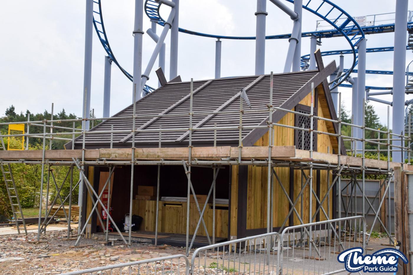 Paultons Park Transformation: Valgard Rises with Drakon Track Installed