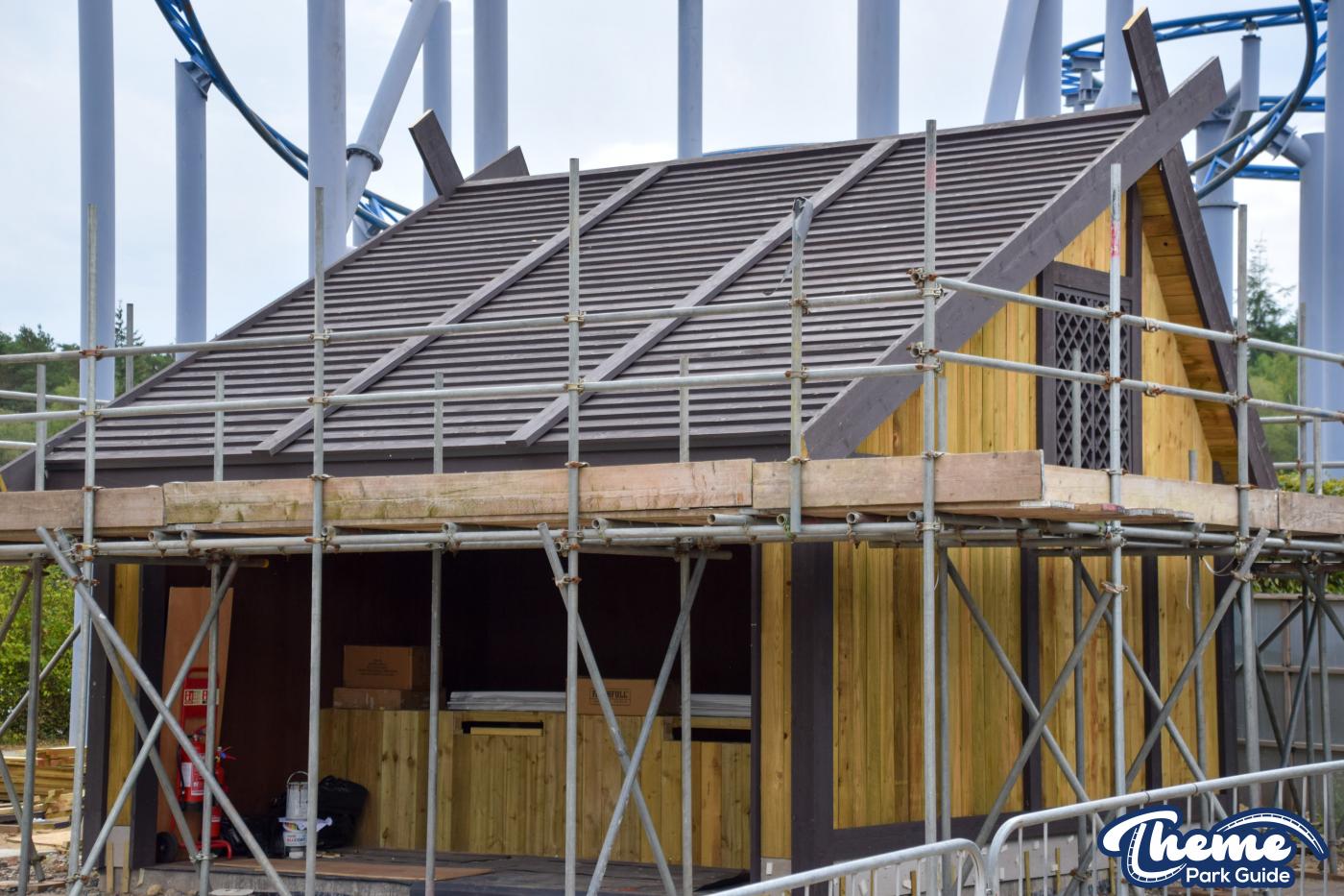 Paultons Park Transformation: Valgard Rises with Drakon Track Installed