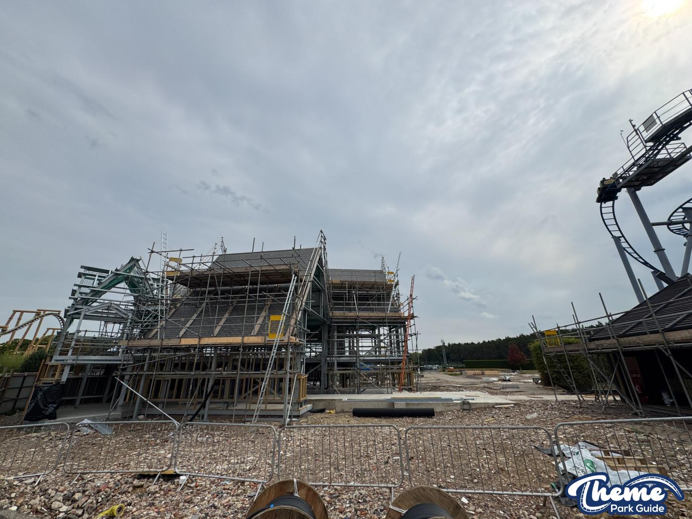Paultons Park Transformation: Valgard Rises with Drakon Track Installed