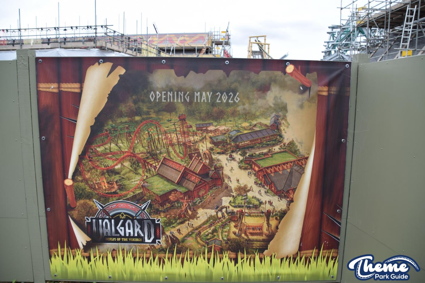 Paultons Park Transformation: Valgard Rises with Drakon Track Installed
