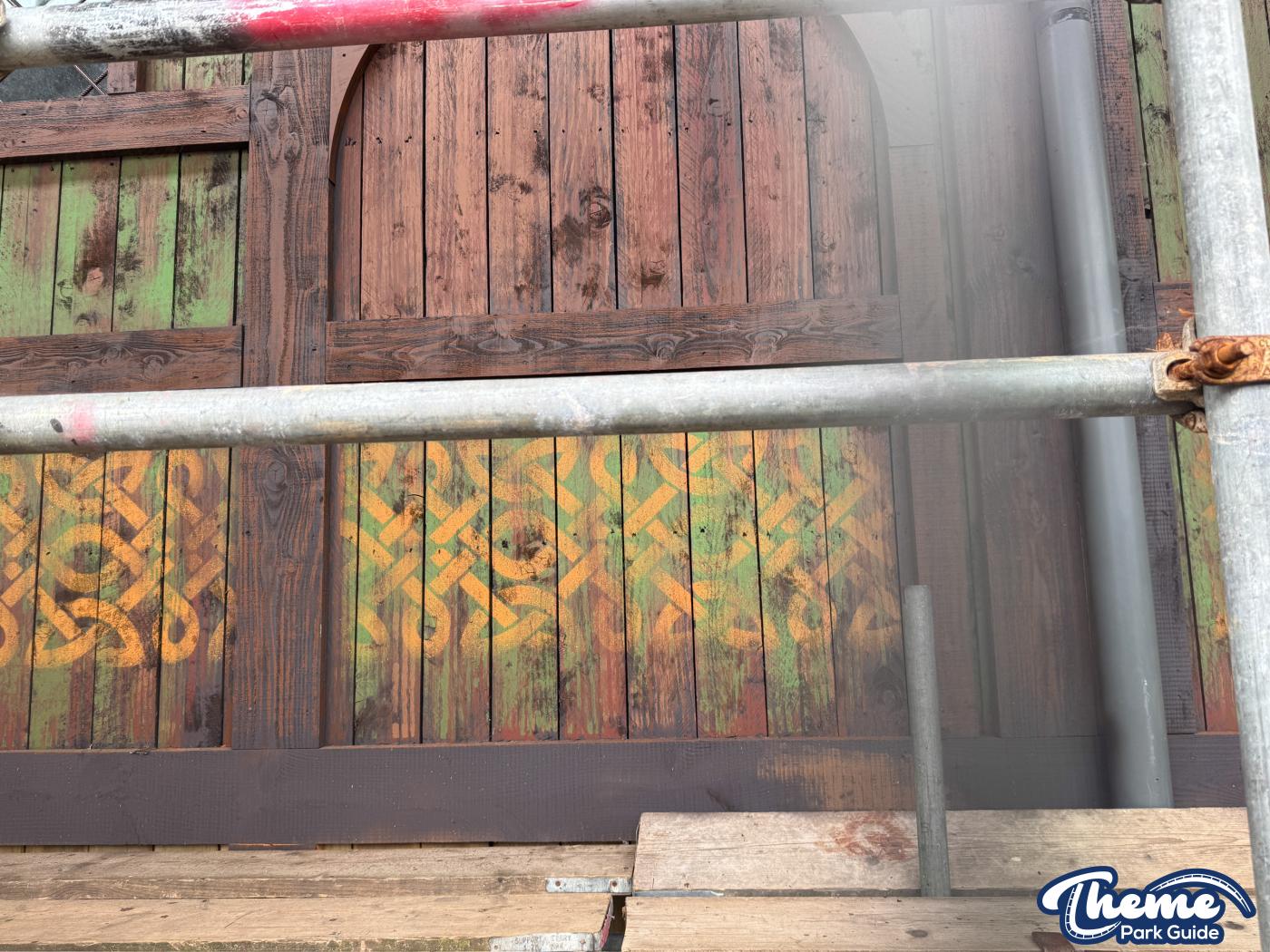 Paultons Park Transformation: Valgard Rises with Drakon Track Installed