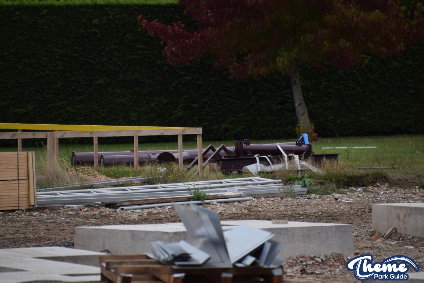 Paultons Park Transformation: Valgard Rises with Drakon Track Installed