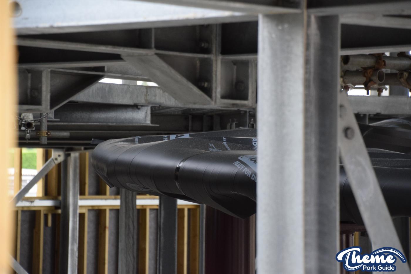 Paultons Park Transformation: Valgard Rises with Drakon Track Installed