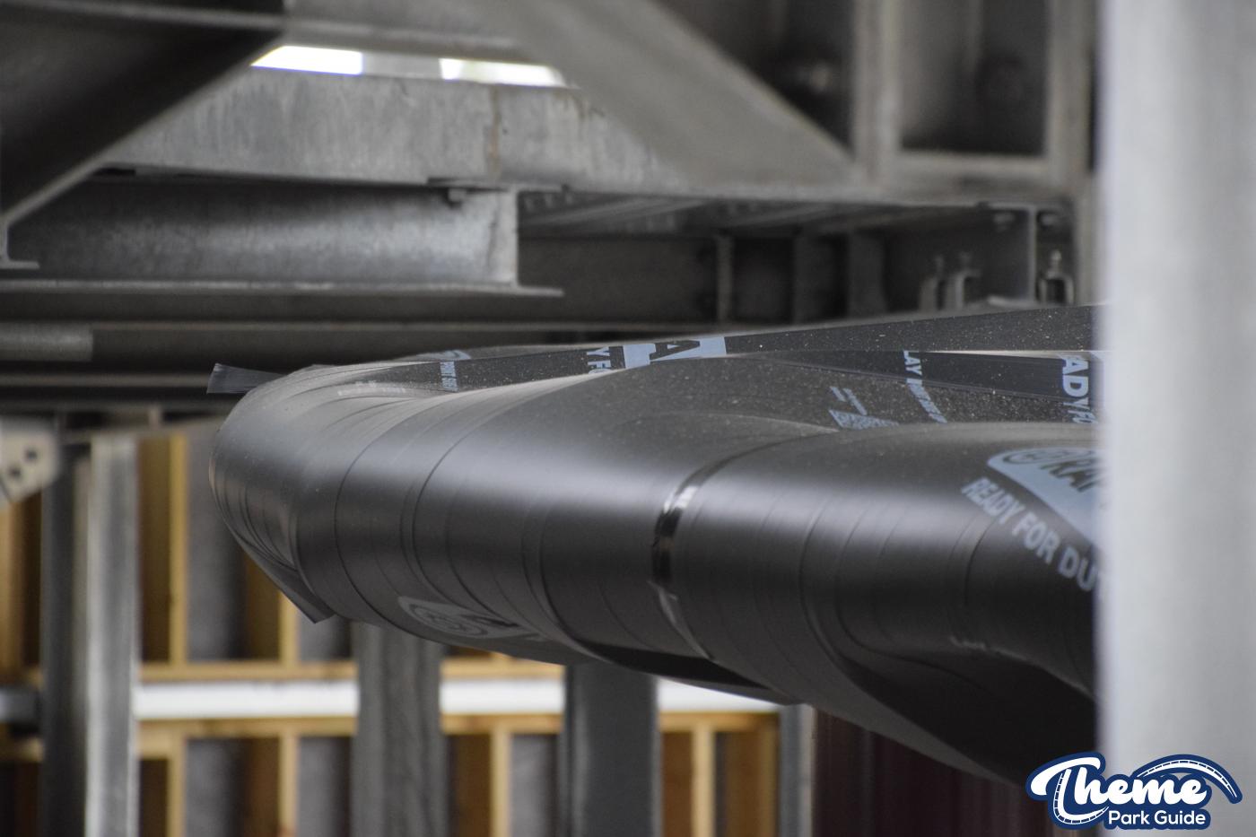 Paultons Park Transformation: Valgard Rises with Drakon Track Installed