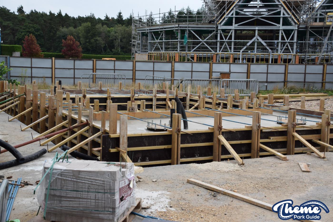 Paultons Park Transformation: Valgard Rises with Drakon Track Installed