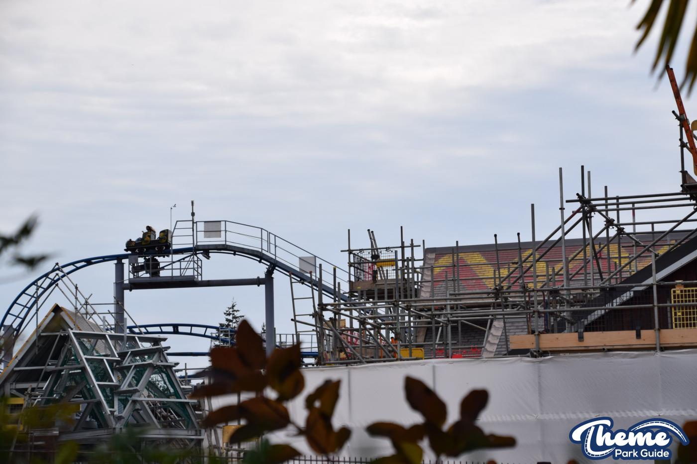 Paultons Park Transformation: Valgard Rises with Drakon Track Installed