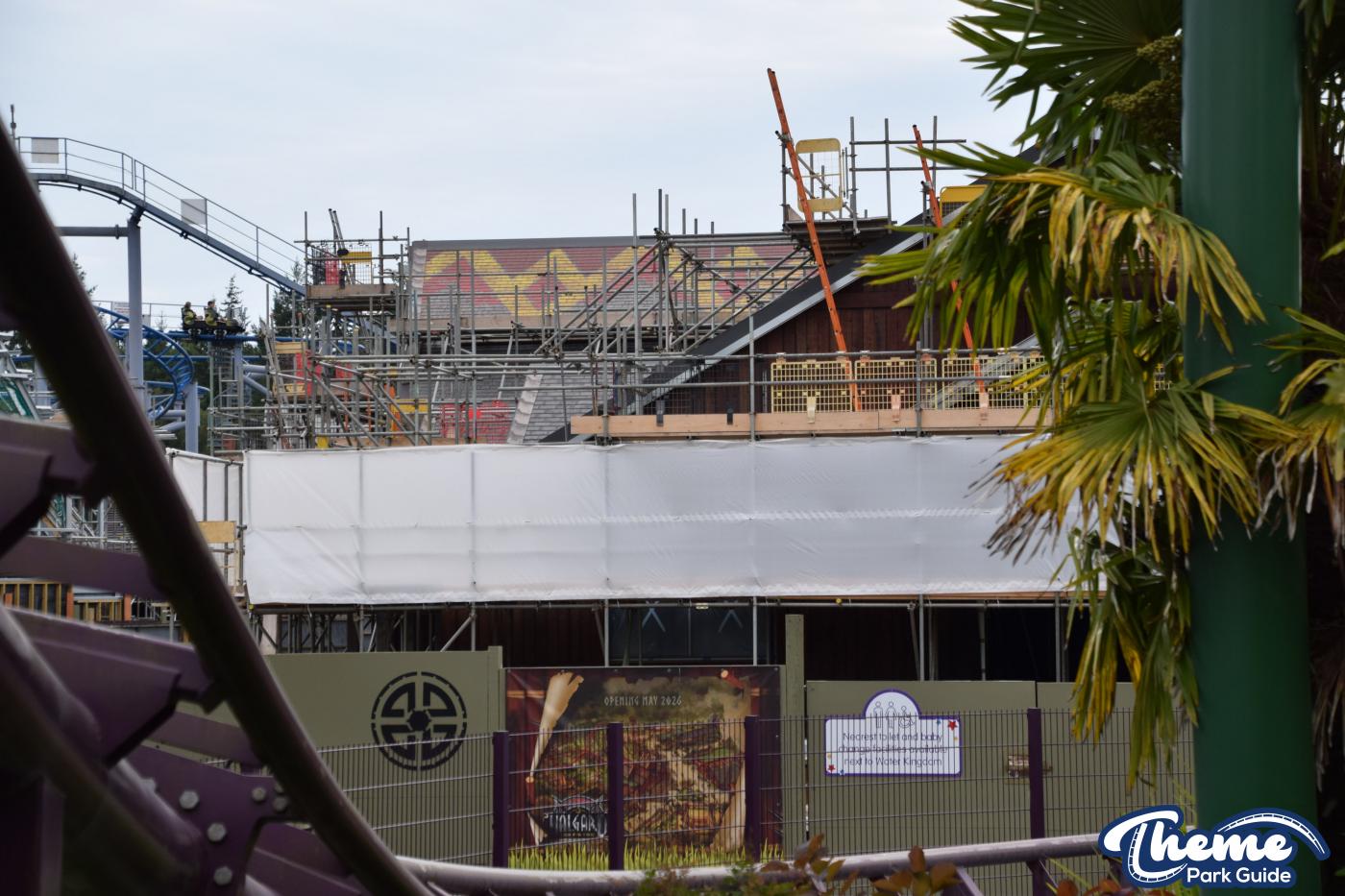 Paultons Park Transformation: Valgard Rises with Drakon Track Installed