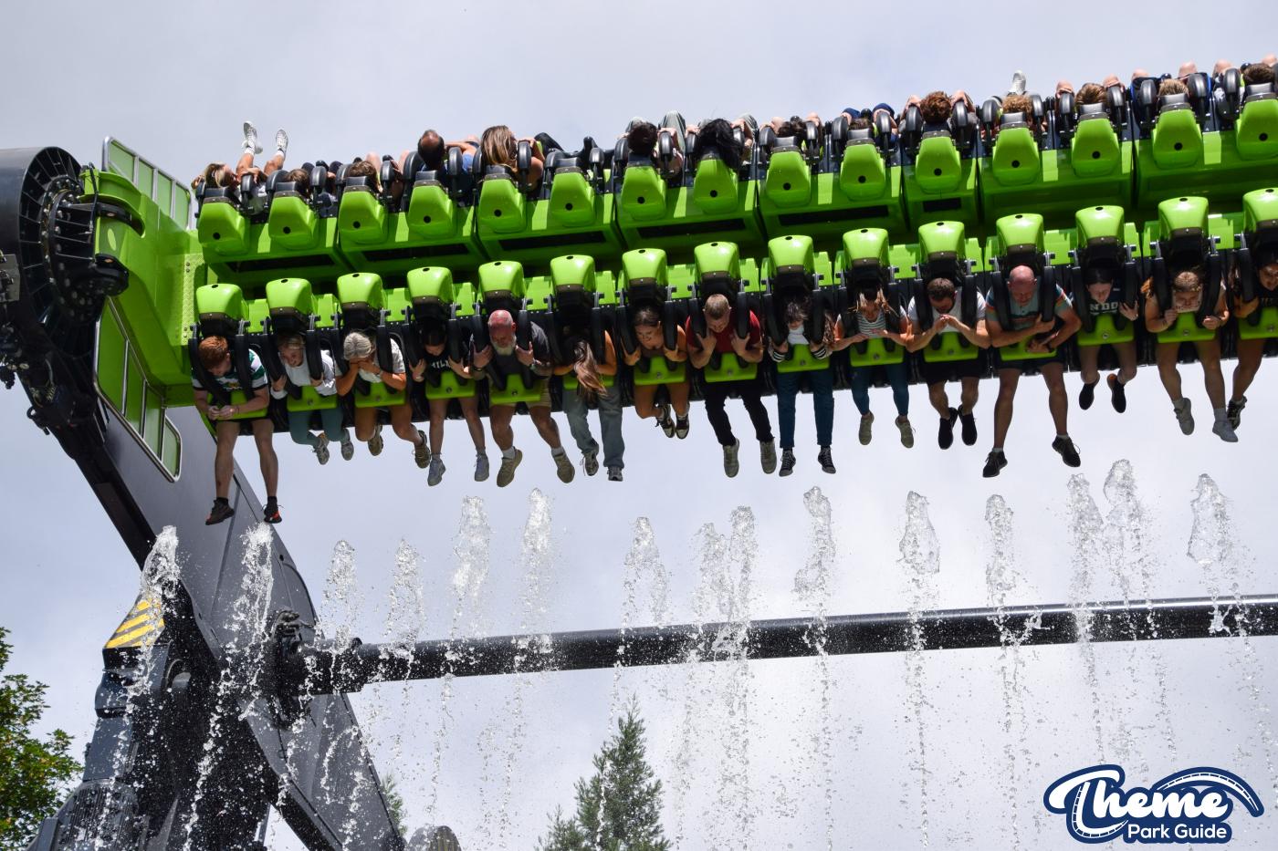 Toxicator Fountains Turn On at Alton Towers