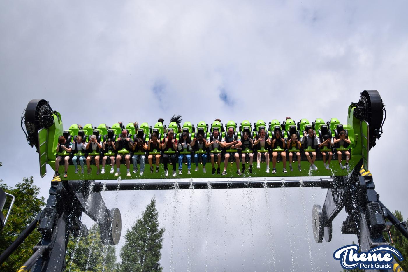 Toxicator Fountains Turn On at Alton Towers