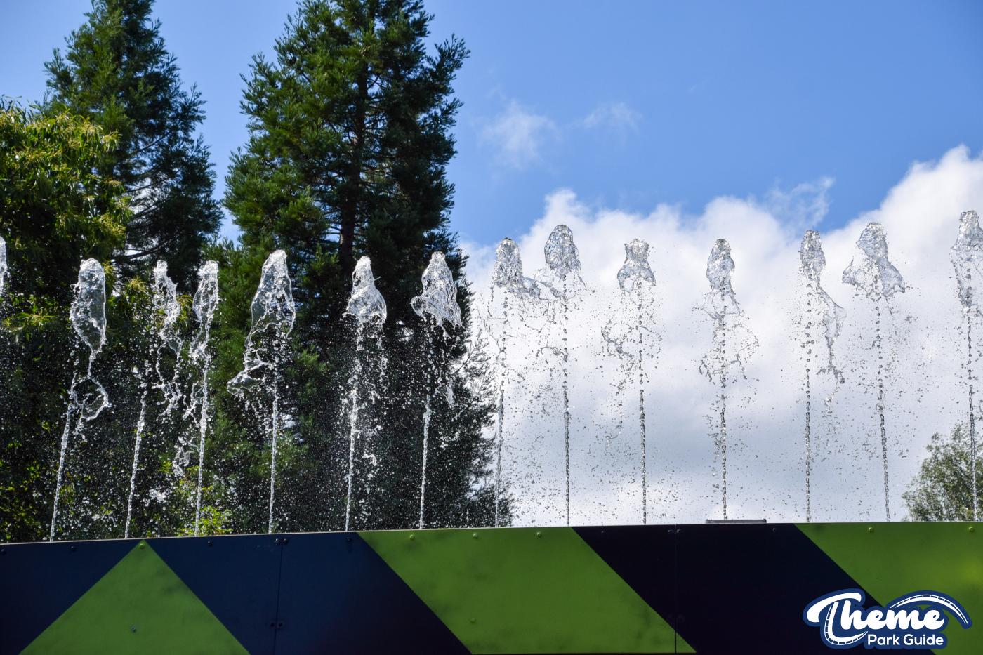 Toxicator Fountains Turn On at Alton Towers