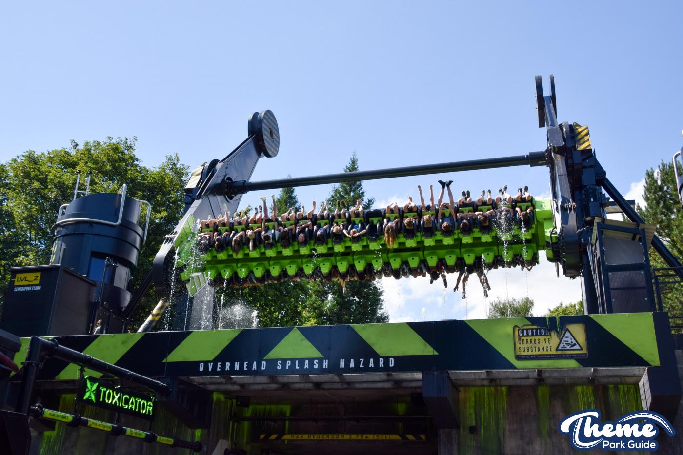 Toxicator Fountains Turn On at Alton Towers