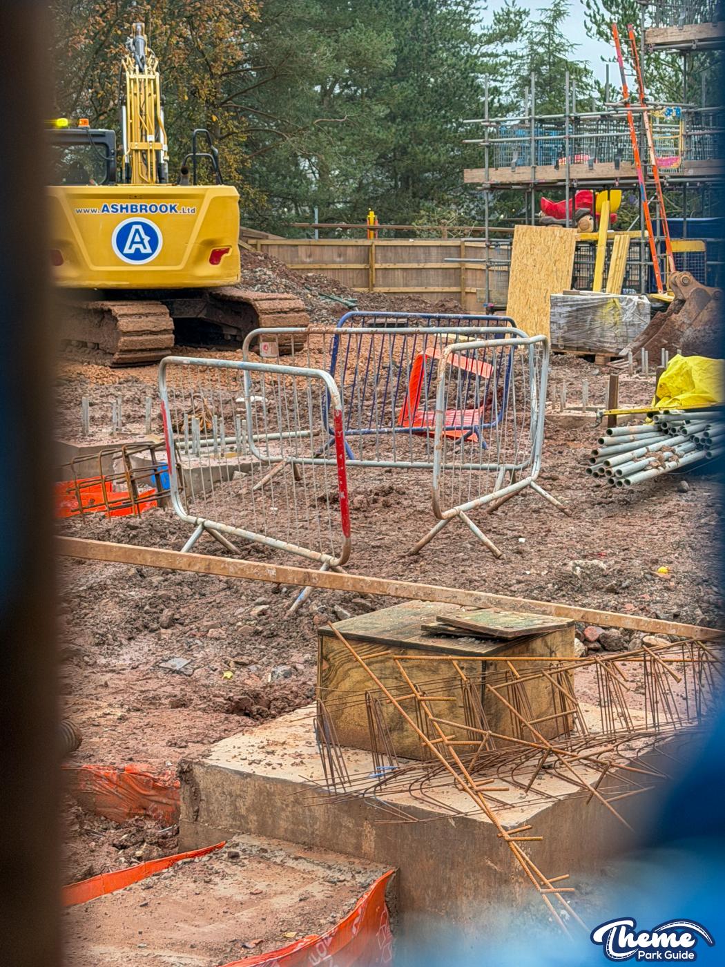 Bluey Rollercoaster Station Installed at Alton Towers
