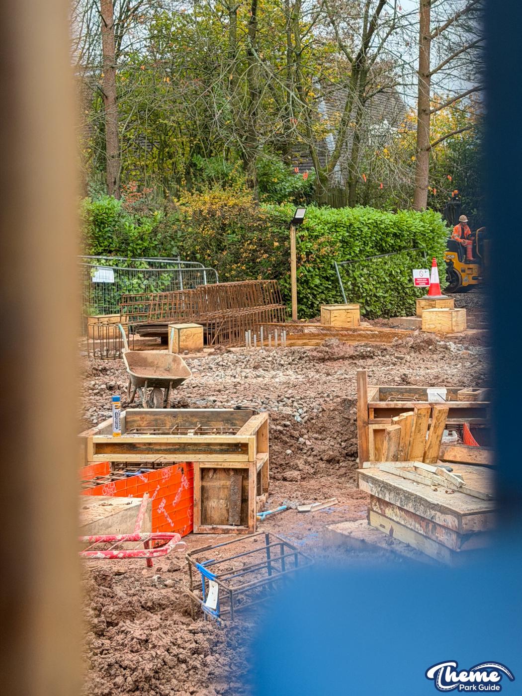 Bluey Rollercoaster Station Installed at Alton Towers