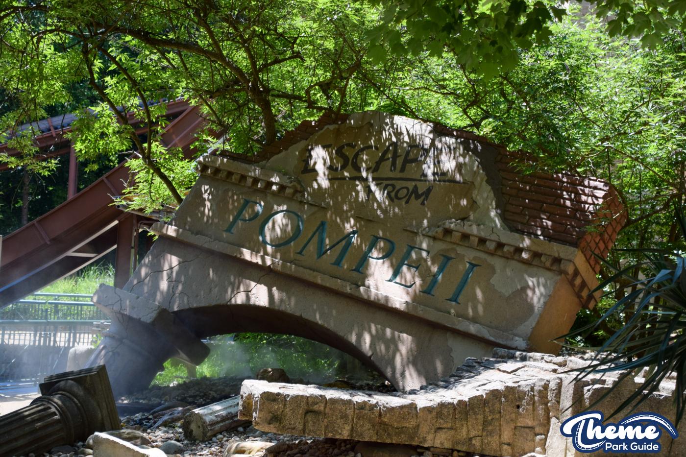 Escape from Pompeii -  Busch Gardens Williamsburg