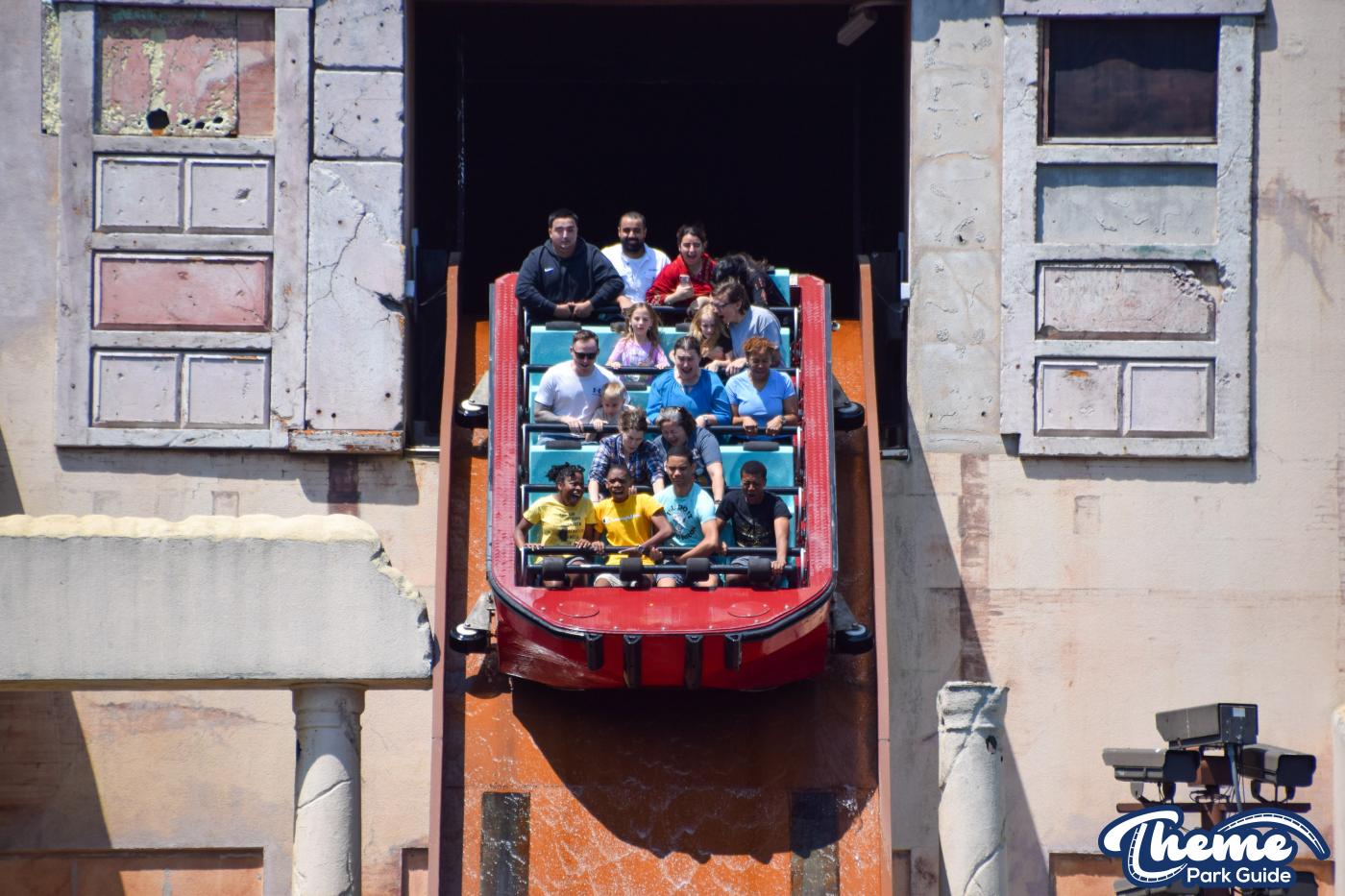 Escape from Pompeii -  Busch Gardens Williamsburg